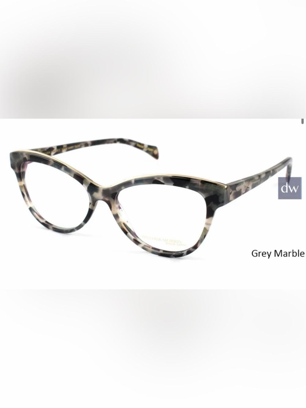 William Morris Black Label BLTAYLOR Eyeglasses in Gray Marbel